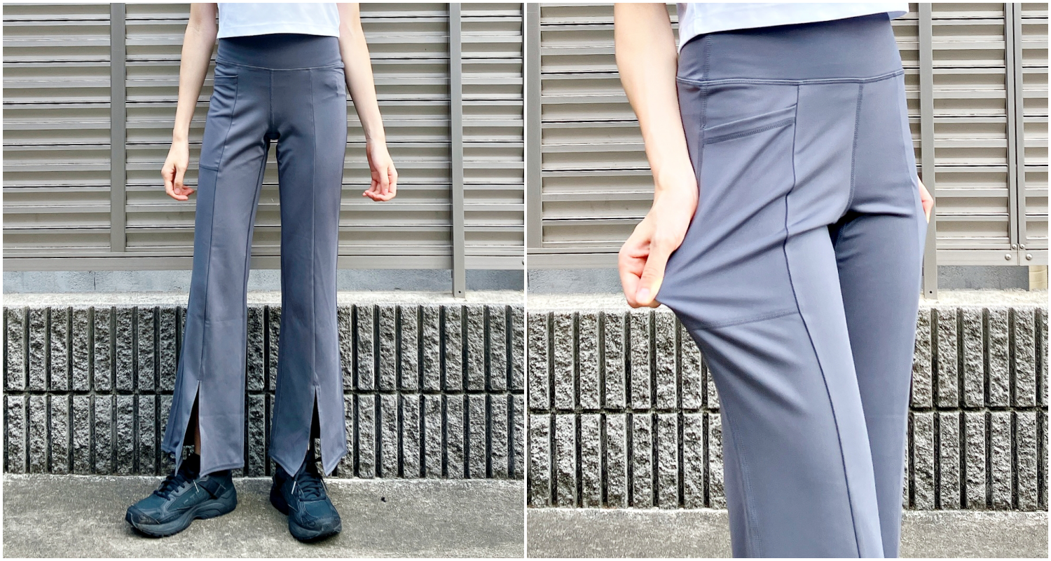 GU（ジーユー）のおすすめレギンス「ソフトコンフォートフレアレギンスGA+X」