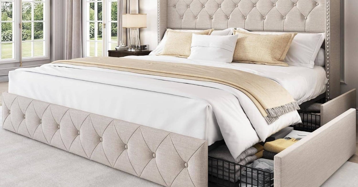 38 Best Beds With Storage To Maximize Your Space