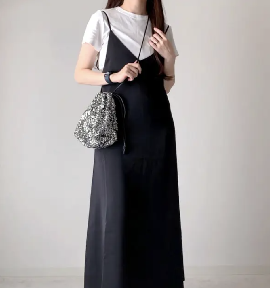 GU（ジーユー）のおすすめファッションアイテム「スパンコールバッグ+E」