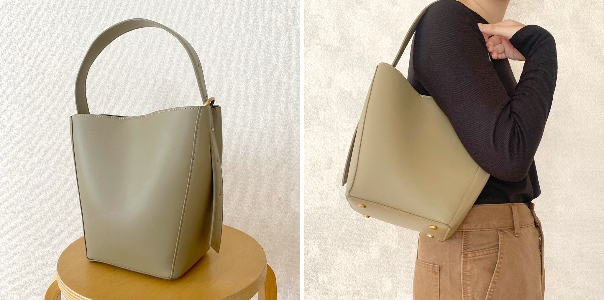 ZARA(ザラ)のおすすめファッションアイテム「バケットバッグ」