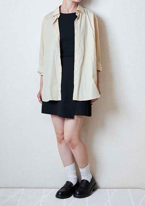 GU(ジーユー)のおすすめファッションアイテム「2ピーススカートパンツNT+E」のコーディネート