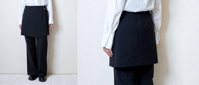 GU(ジーユー)のおすすめファッションアイテム「2ピーススカートパンツNT+E」