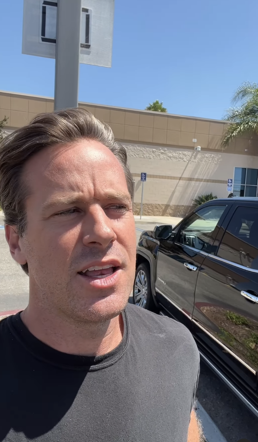 Armie Hammer talks about about his car