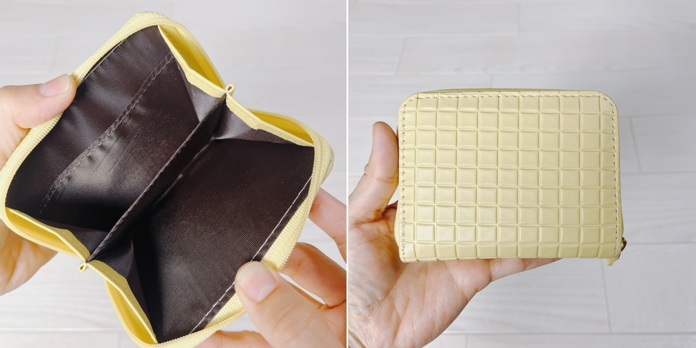 しまむらのおすすめファッションアイテム「スクエアコインケース」