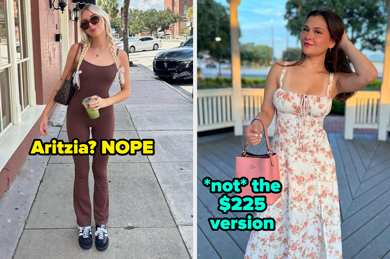 43 Fashion Products That Are Actually *Very* Similar To More Expensive Options...So Do With That Whsat You Will