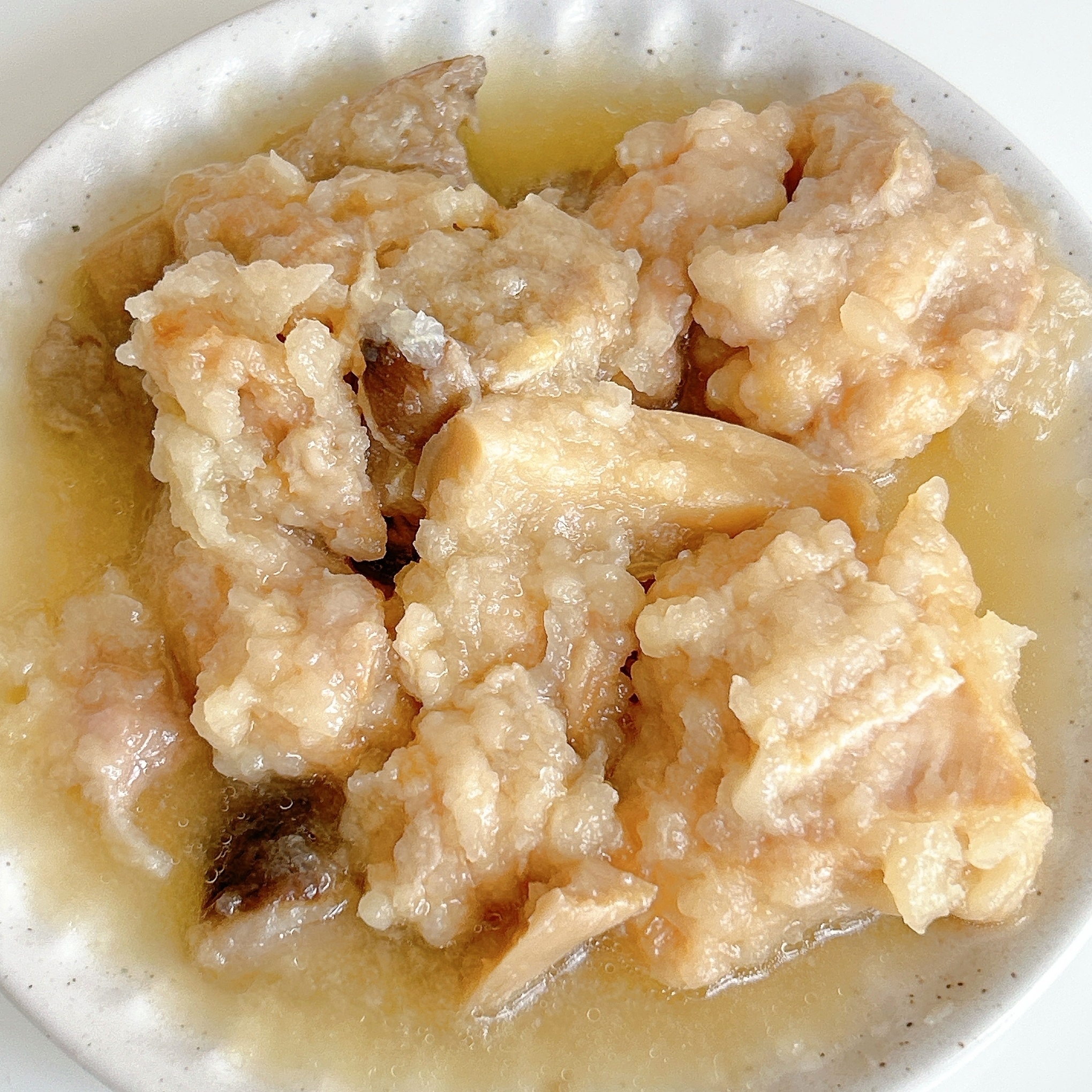 LAWSON（ローソン）のおすすめレトルト食品「分とく山監修 鶏のみぞれ煮」