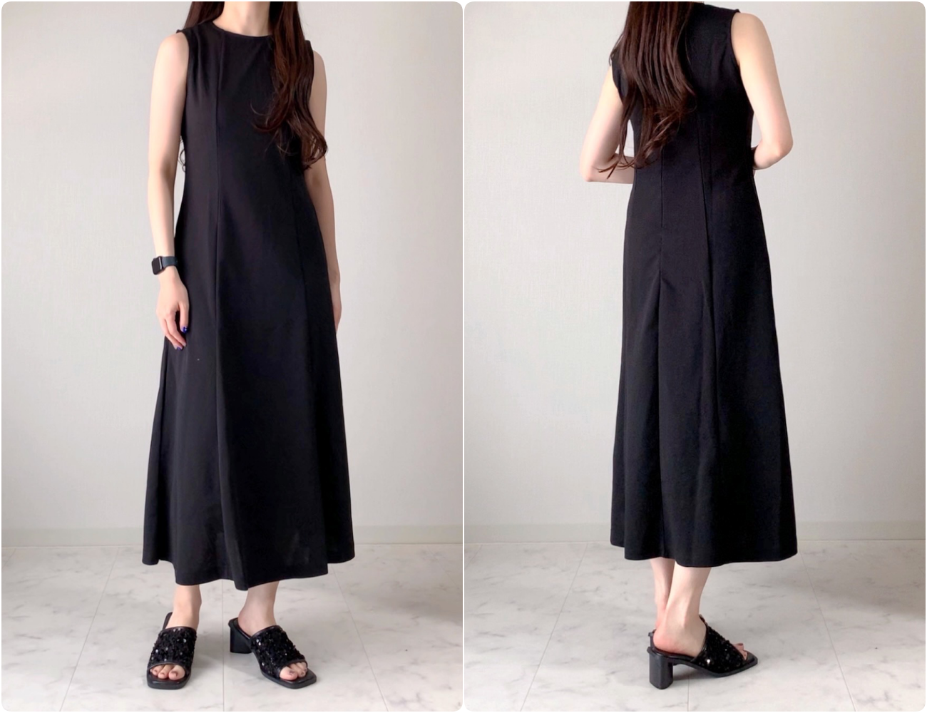 しまむらのおすすめファッションアイテム「TNKケープ+ワンピ」