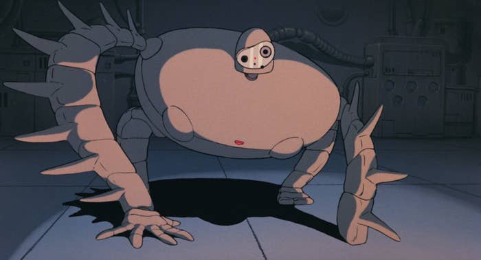 『天空の城ラピュタ』戦闘用のロボット兵 / (スタジオジブリ公式サイトより)