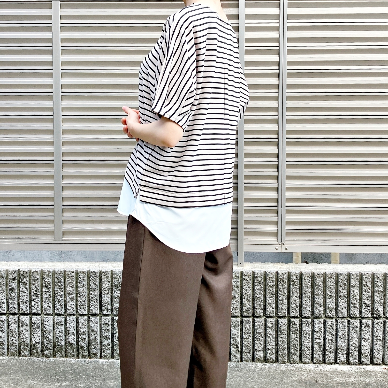 Honeys（ハニーズ）のおすすめトップス「裾レイヤード風トップス」