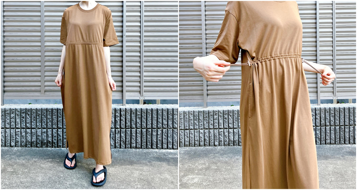 Honeys（ハニーズ）のおすすめワンピース「ドロスト使いワンピース」