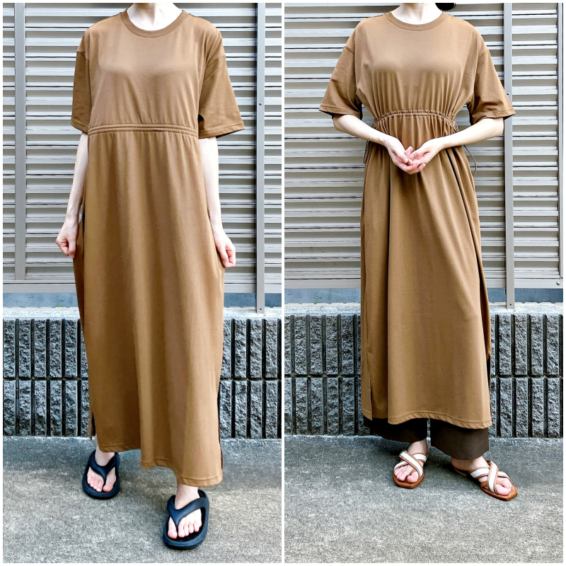 Honeys（ハニーズ）のおすすめワンピース「ドロスト使いワンピース」