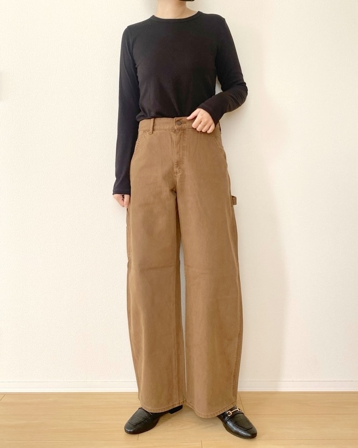 GU（ジーユー）のおすすめファッションアイテム「ウォッシュドペインターパンツNT+E」