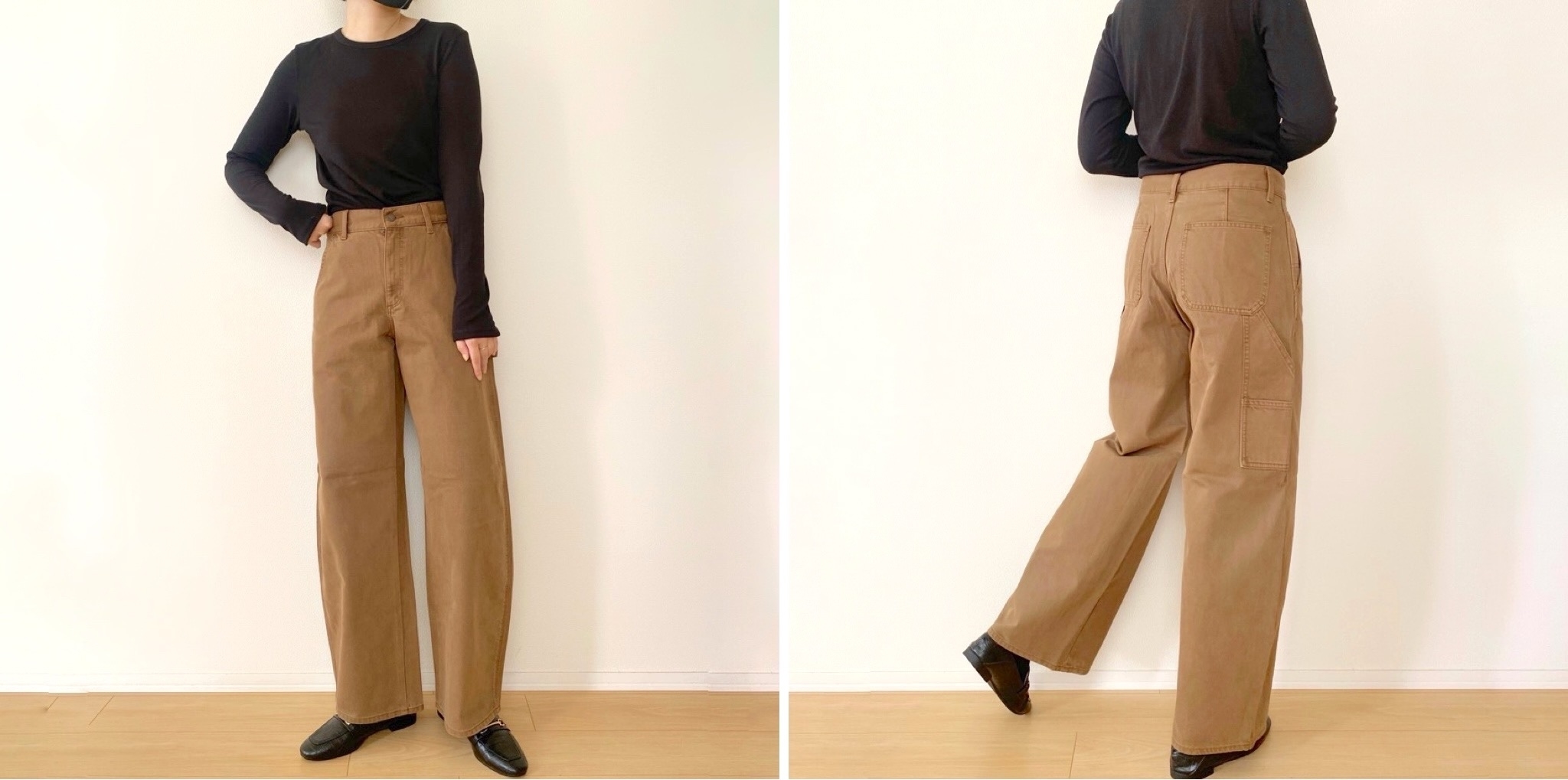 GU（ジーユー）のおすすめファッションアイテム「ウォッシュドペインターパンツNT+E」