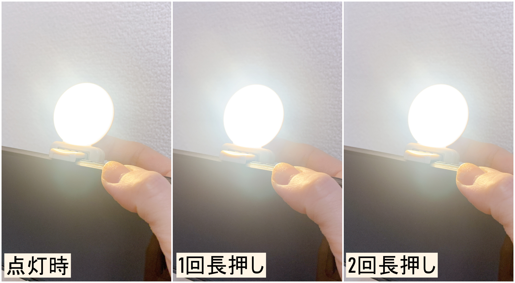 3COINS（スリーコインズ）のおすすめの便利グッズ「LED三脚自撮り棒」