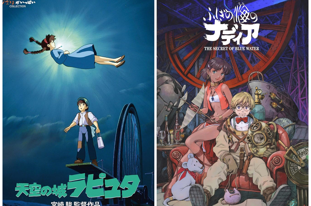 天空の城ラピュタ』と『ふしぎの海のナディア』の知られざる関係。どちらも宮崎駿監督が構想した企画が元になっていた