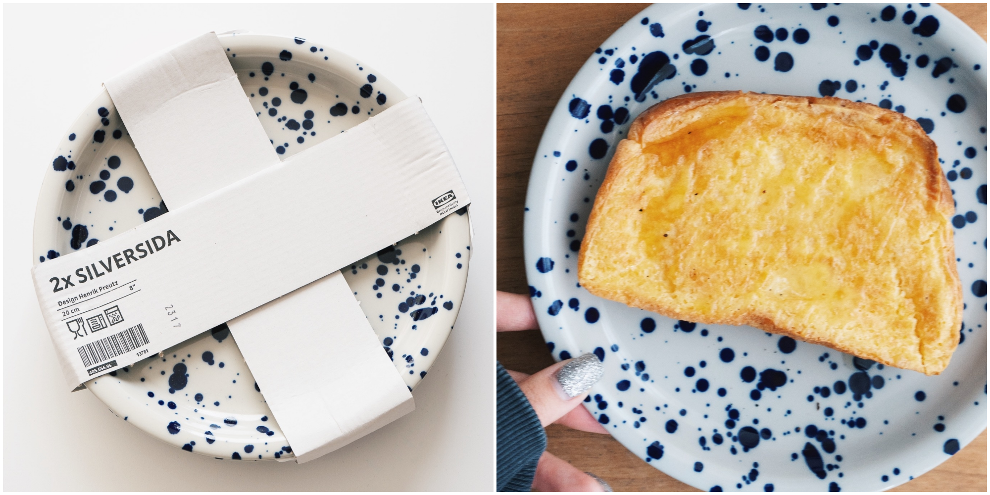 イケアのおすすめキッチン雑貨「SILVERSIDA スィルヴェルシダ サイドプレート」