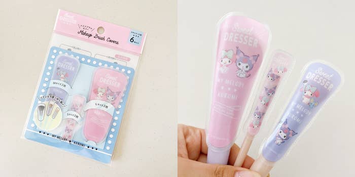 DAISO(ダイソー)のオススメの便利グッズ「メイクブラシカバー マイメロ」