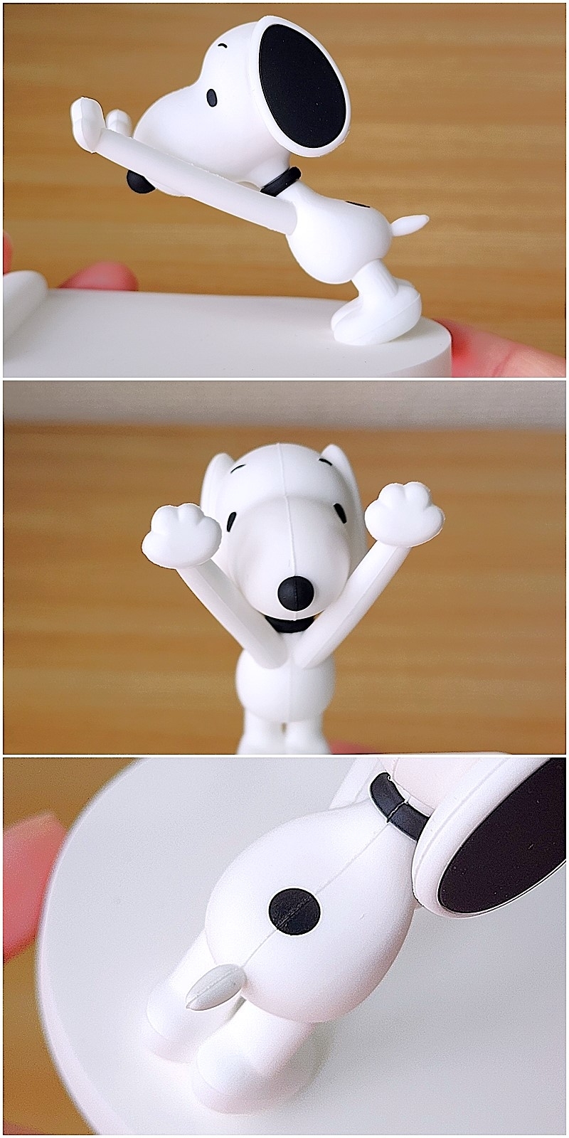 PLAZA(プラザ)のおすすめ雑貨「スヌーピー PEANUTS マスコットモバイルスタンド」