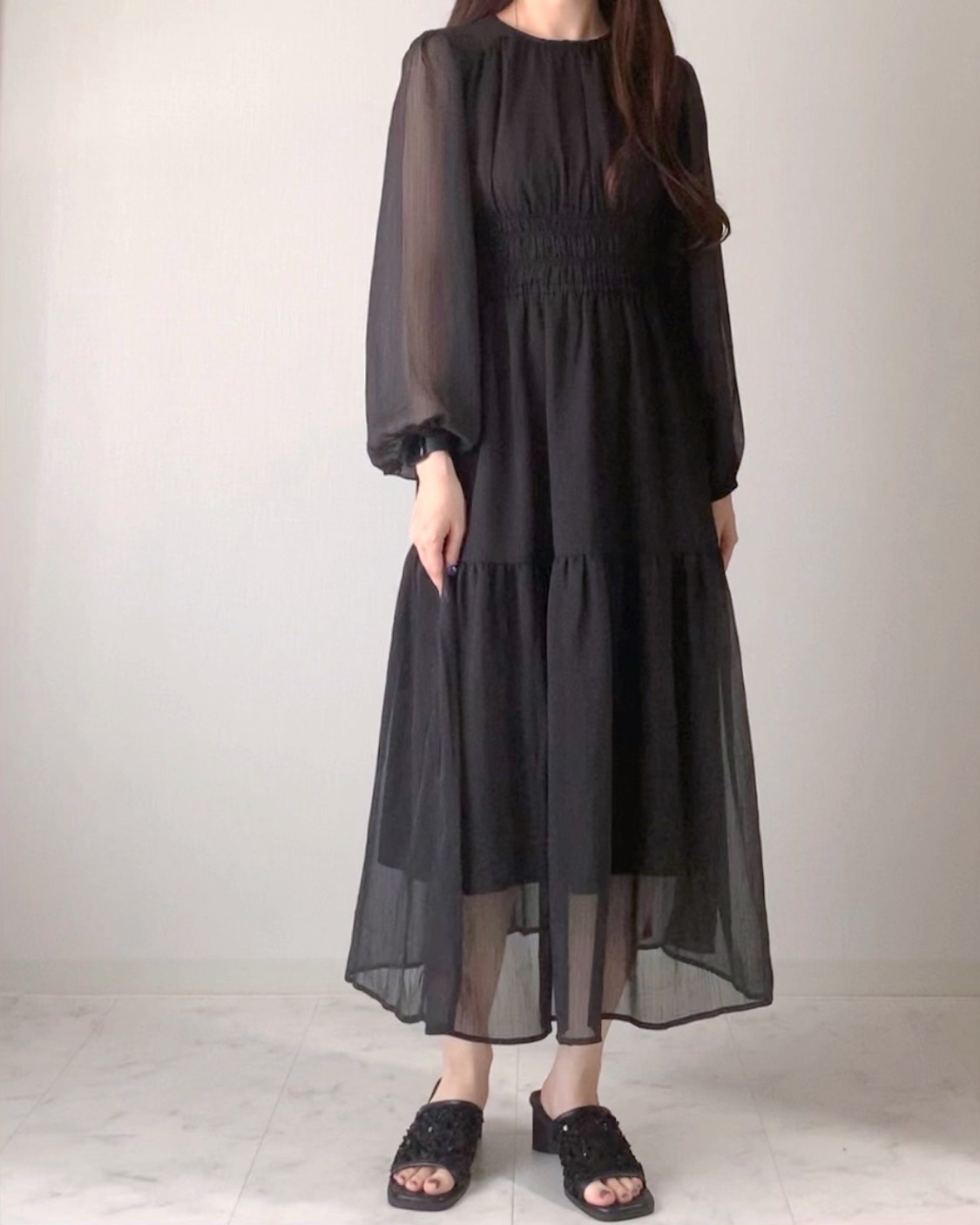 しまむらのおすすめファッションアイテム「TNKシャーリングOP」