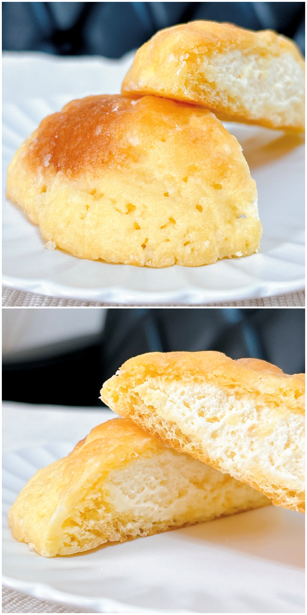 FamilyMart(ファミリーマート)のおすすめスイーツ「冷やして食べるくりーむメロンパン ミルクカスタード」