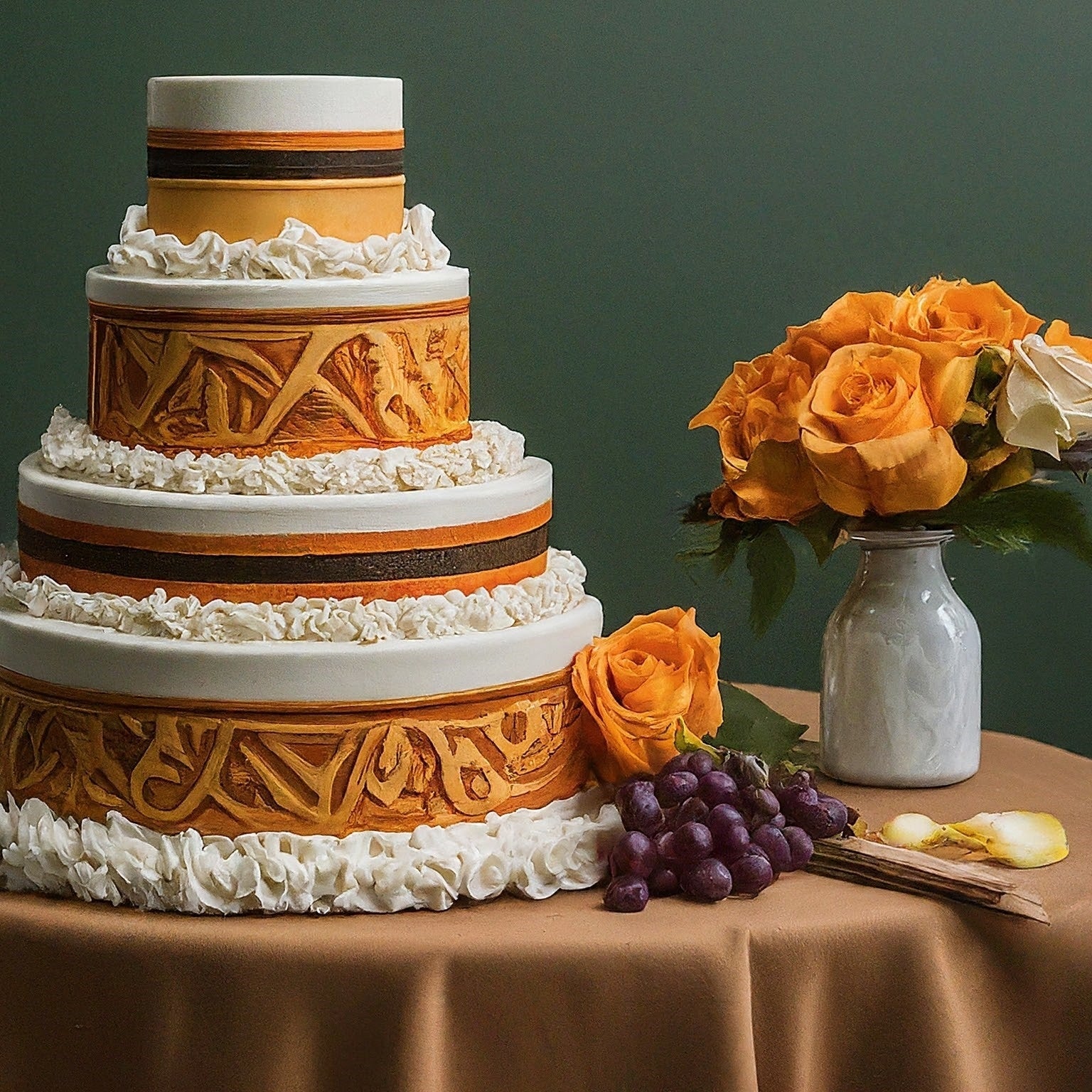 20 AI-Created Wedding Cakes Based On Disney Movies