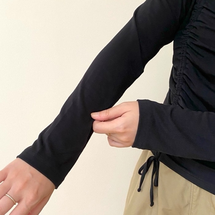 GU（ジーユー）のおすすめファッションアイテム「ルーシングT（長袖）Q」