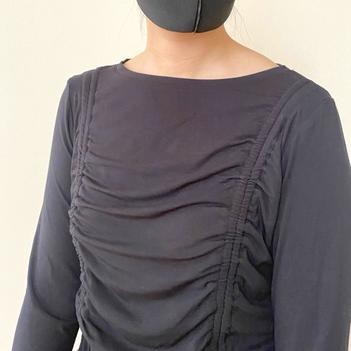 GU（ジーユー）のおすすめファッションアイテム「ルーシングT（長袖）Q」