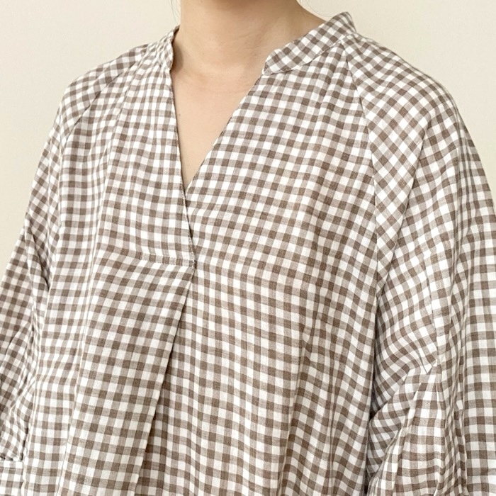 無印良品のおすすめファッションアイテム「婦人 二重ガーゼ 七分袖チュニックパジャマ」