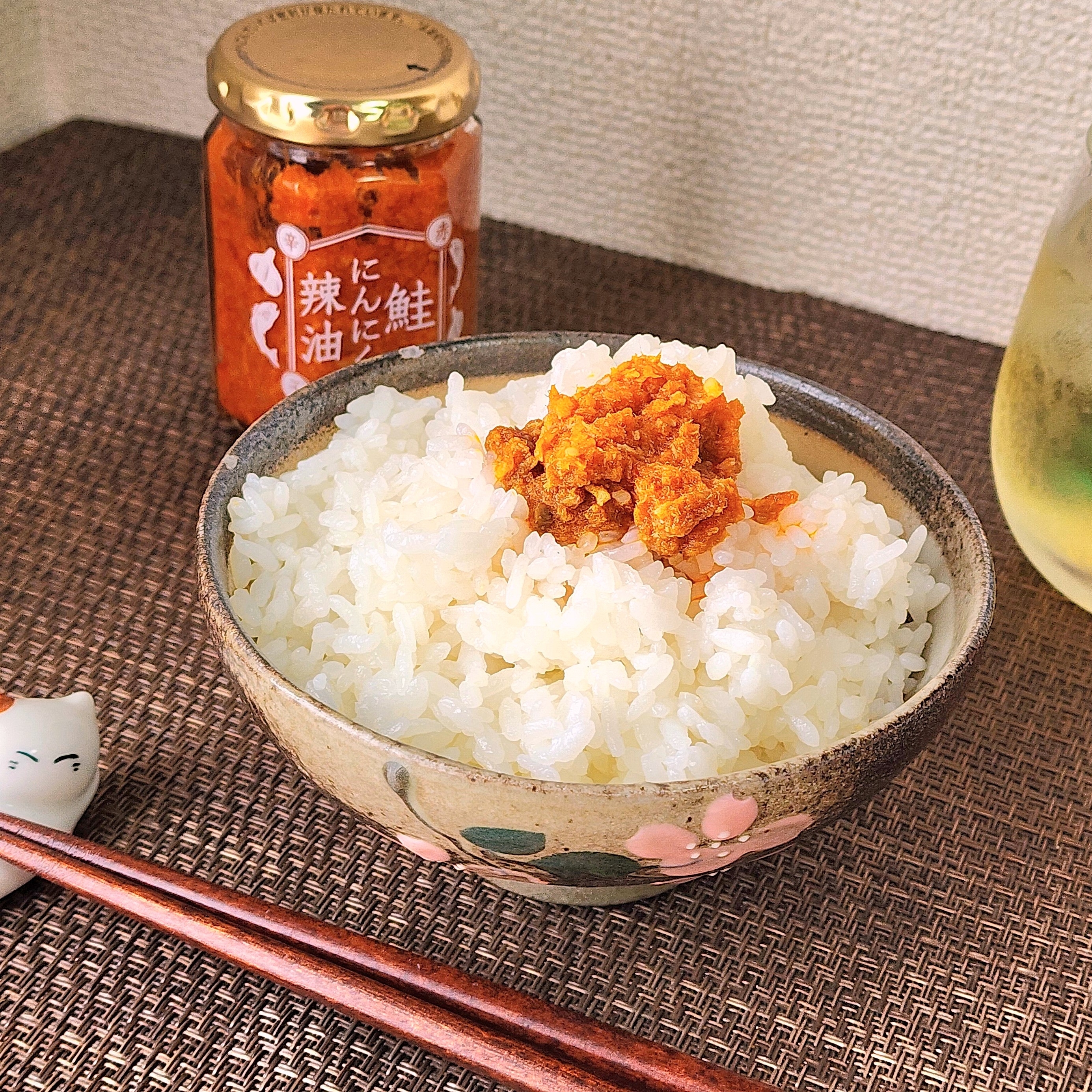 KALDI（カルディ）のおすすめ調味料「鮭にんにく辣油 赤唐辛子」