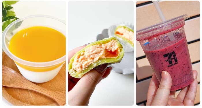 セブンでオススメの絶品スイーツ「富良野メロンクリーム大福」「マンゴー&なめらか杏仁」「お店で作る!ベリーベリーヨーグルトスムージー」