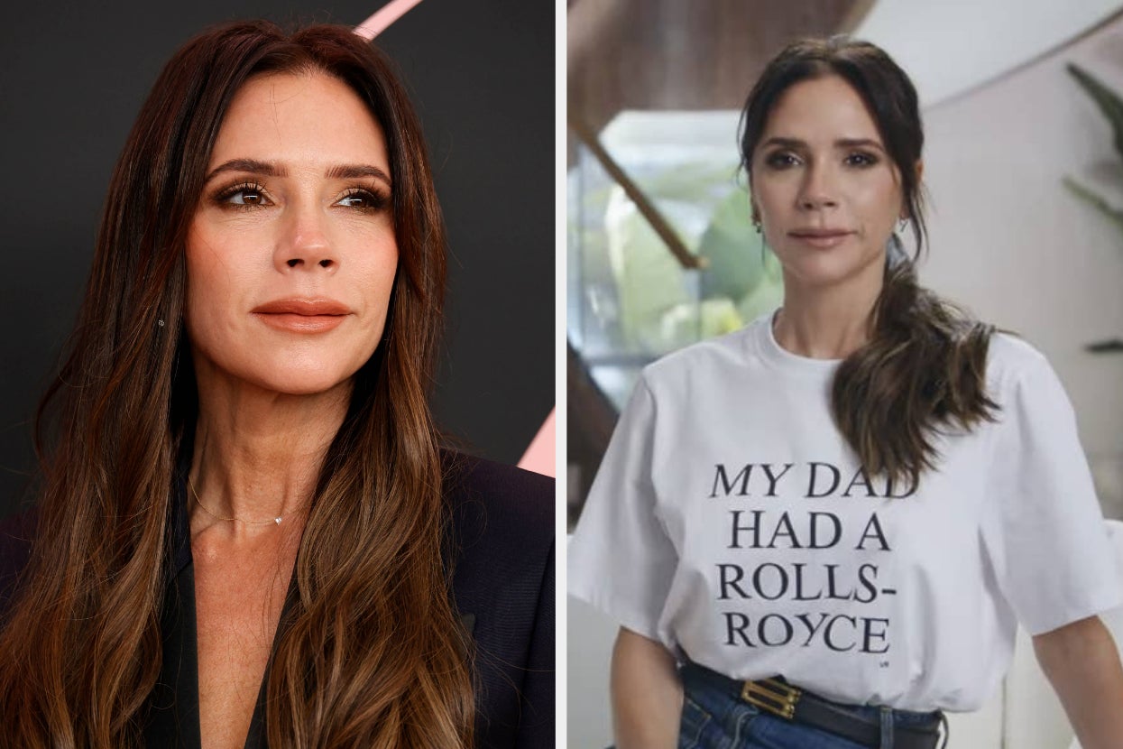 Victoria Beckham Said That She Was “Mortified” To Be Taken To School In A Rolls-Royce Because She “Just Wanted To Fit In”