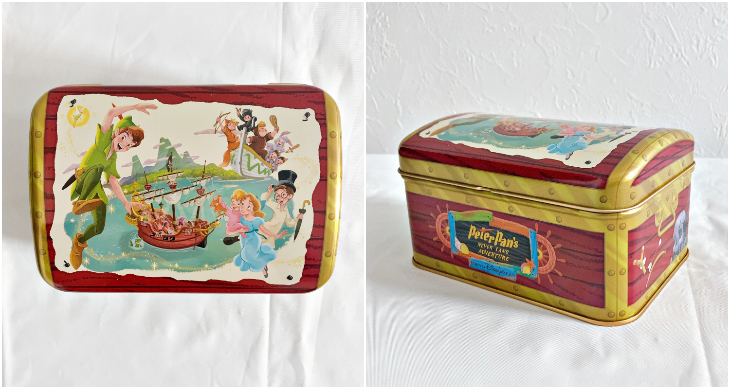 ディズニーシーのおすすめお菓子「菓子詰め合わせ 缶 ピーター・パン」