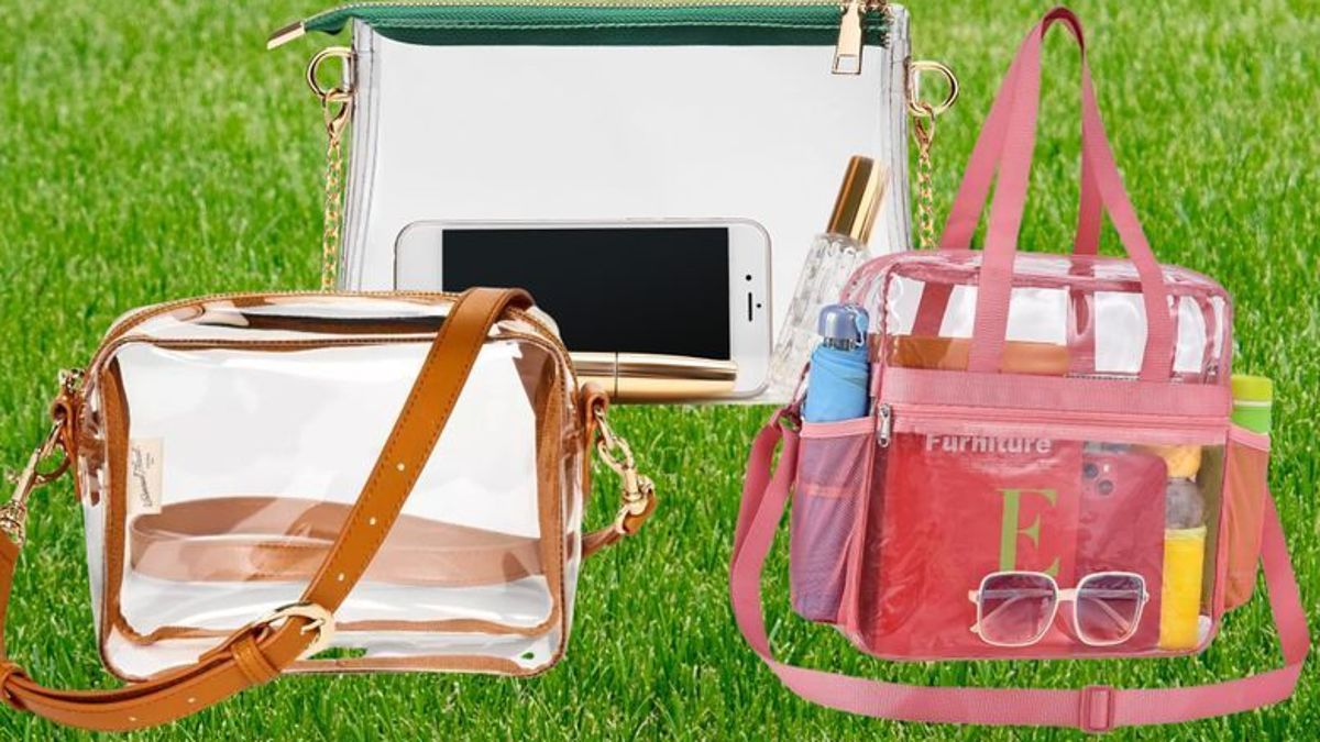 15 Actually Cute Clear Bags For Stadiums And Concerts