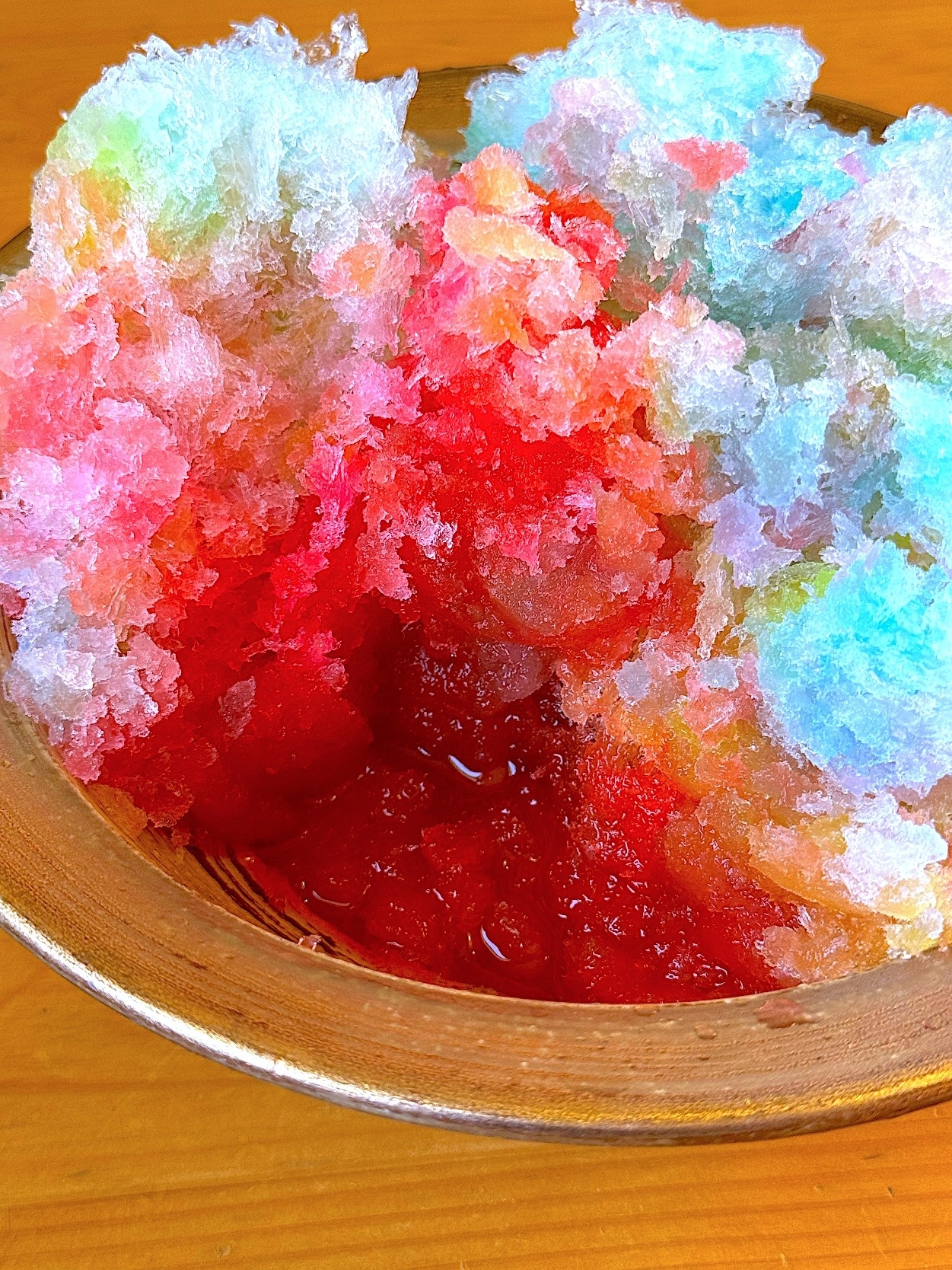 コメダ珈琲店のオススメのスイーツ「トロピカル氷」