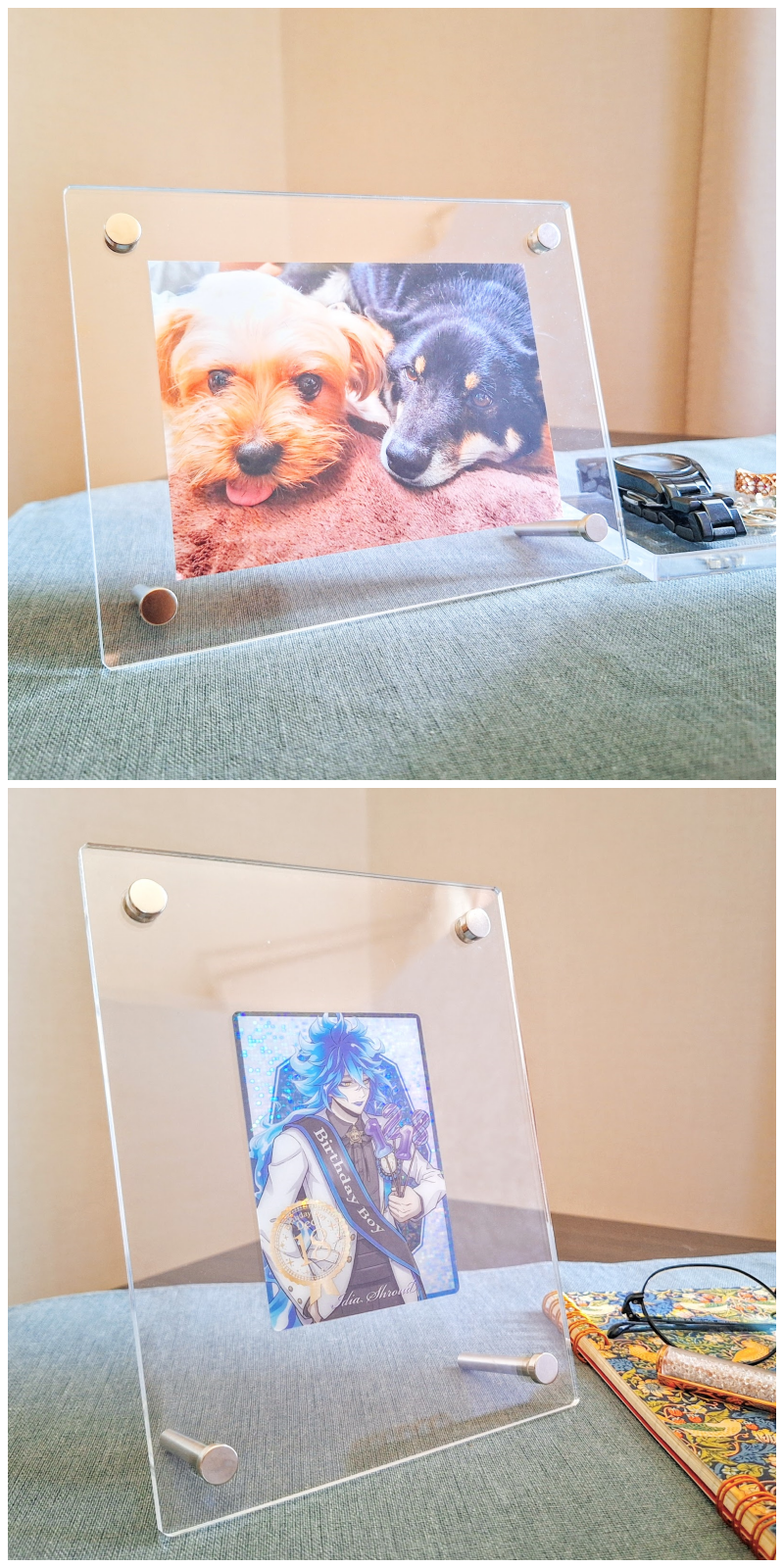 無印良品のおすすめインテリア雑貨「アクリルフレーム・4」