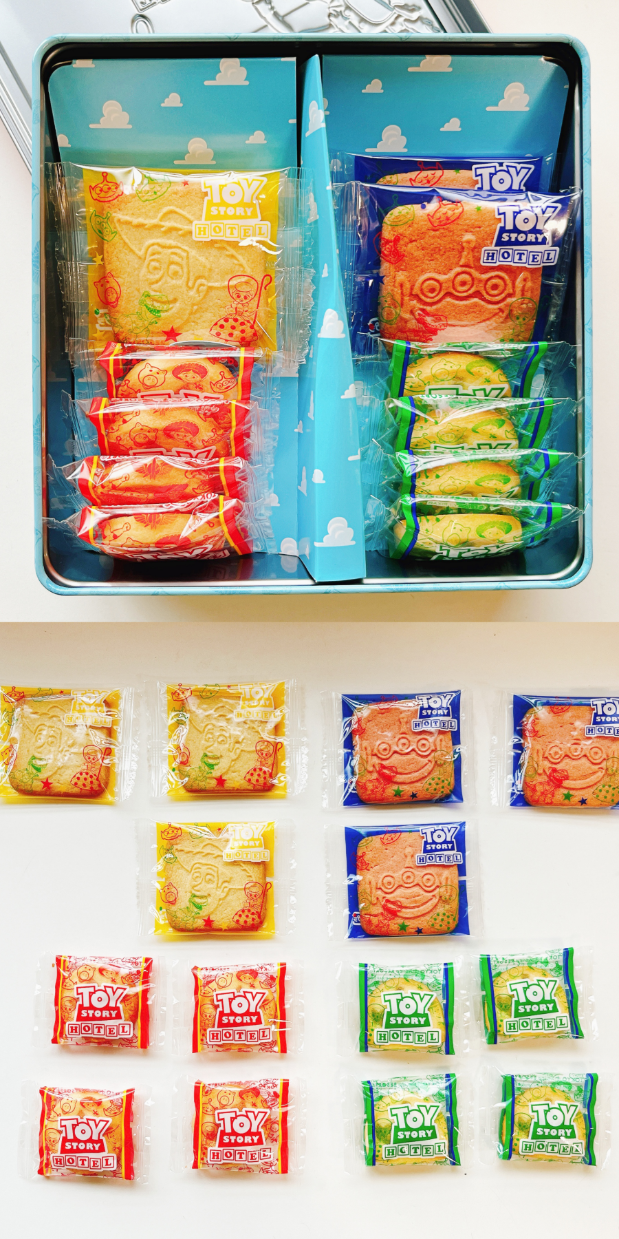 東京ディズニーランドのおすすめお土産「アソーテッド・クッキー 缶 トイ・ストーリー」