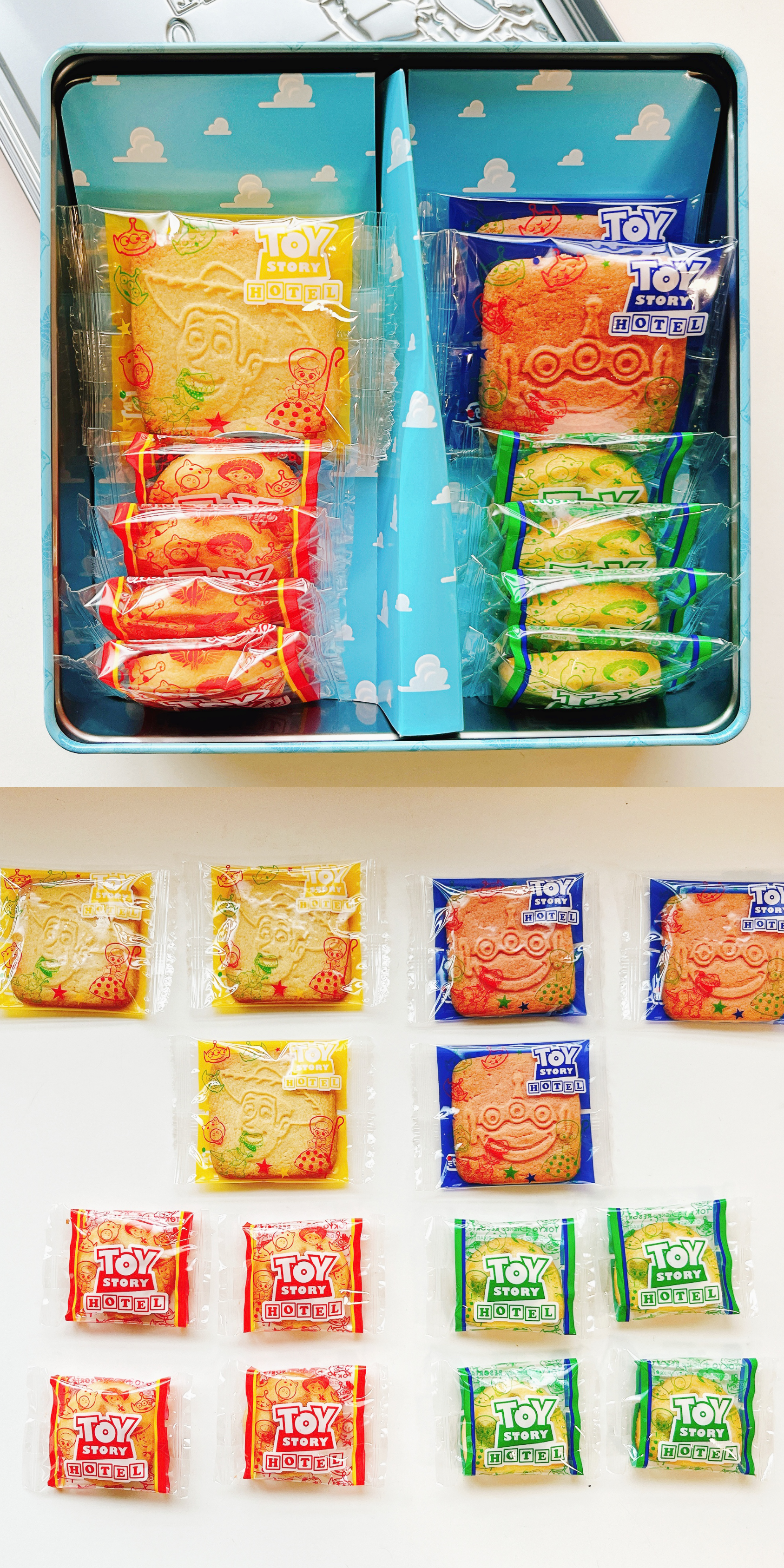 東京ディズニーランドのおすすめお土産「アソーテッド・クッキー 缶 トイ・ストーリー」