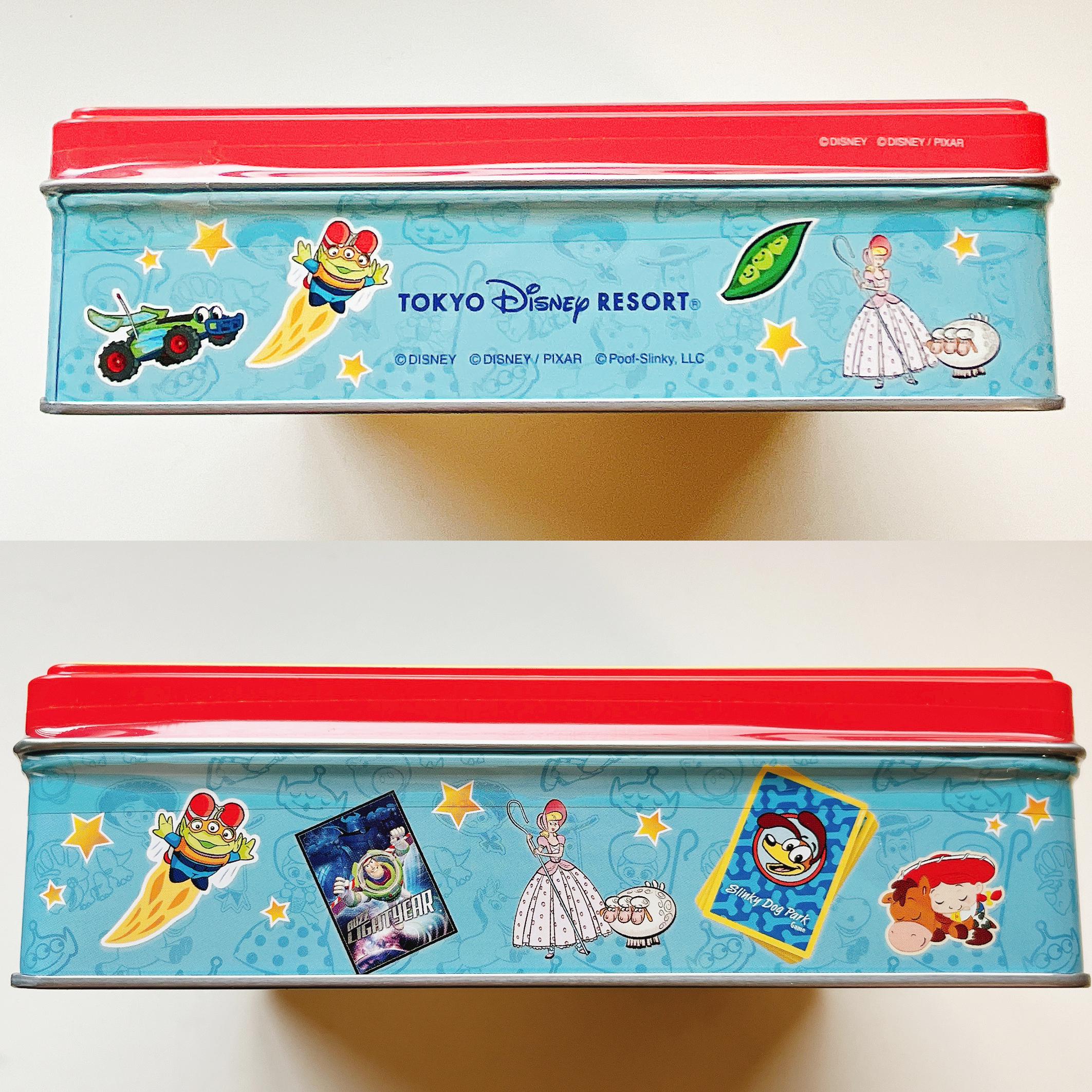 東京ディズニーランドのおすすめお土産「アソーテッド・クッキー 缶 トイ・ストーリー」