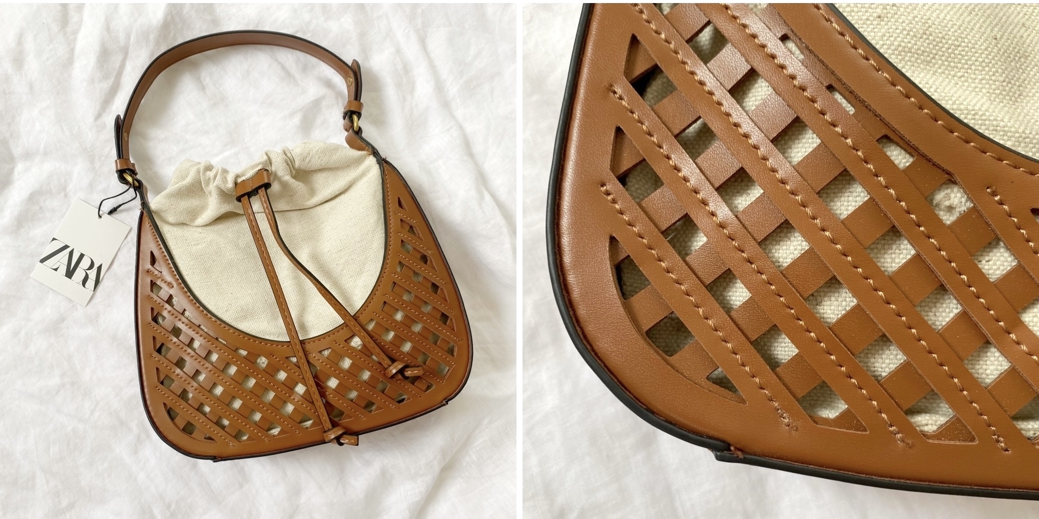 ZARA（ザラ）のおすすめファッションアイテム「コンビサック」