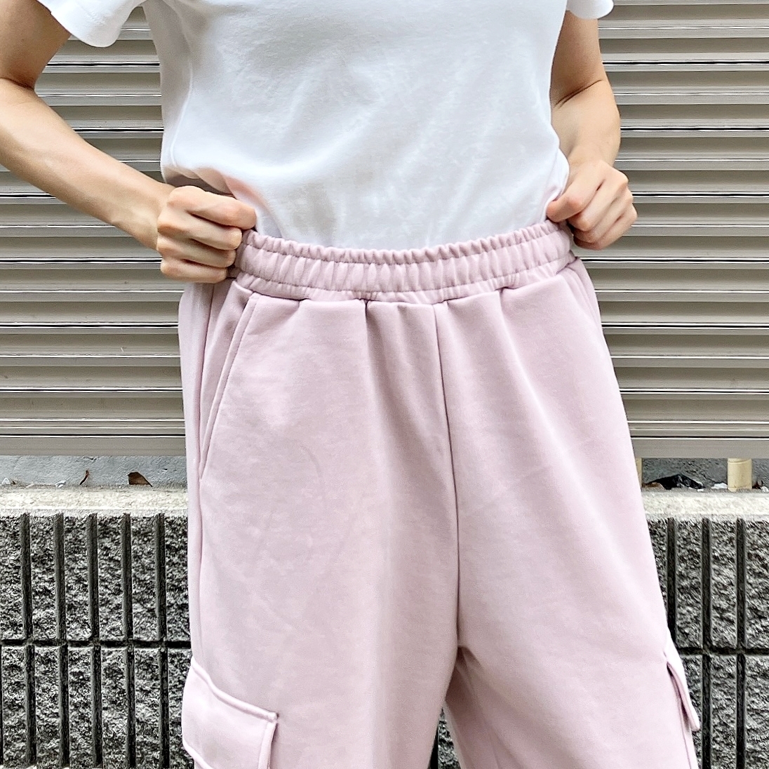 Honeys(ハニーズ)のおすすめパンツ「カーゴスウェットパンツ」