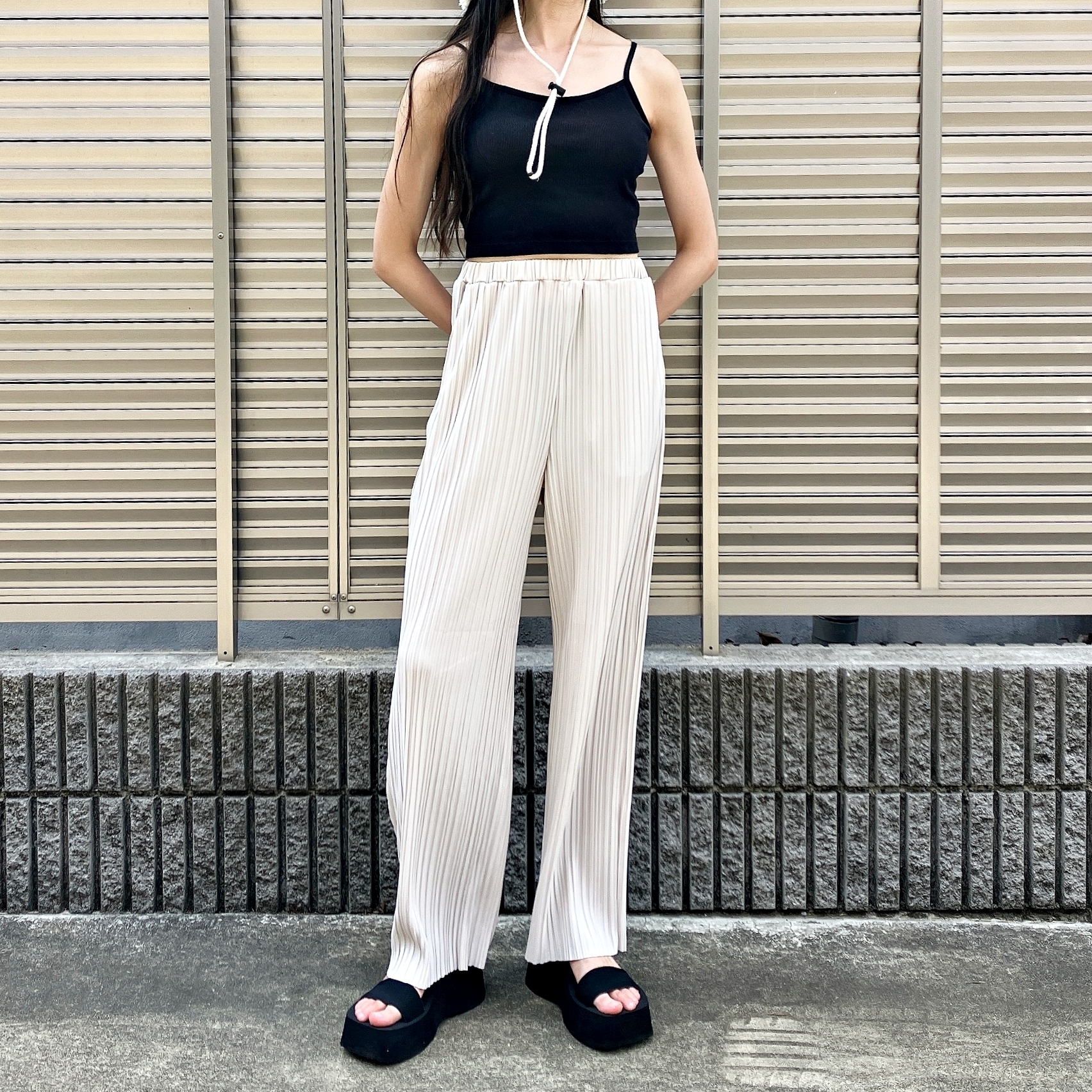 Honeys（ハニーズ）のおすすめボトムス「プリーツパンツ」