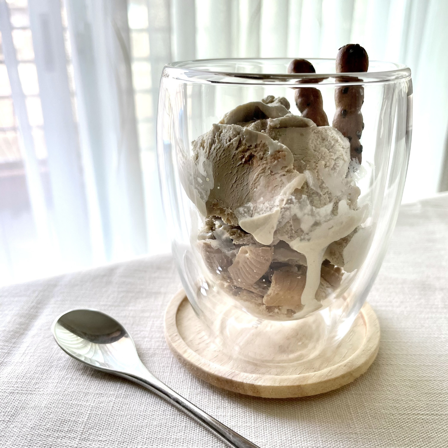 イケアのおすすめアイテム「PASSERAD パッセラド ダブルウォールグラス」