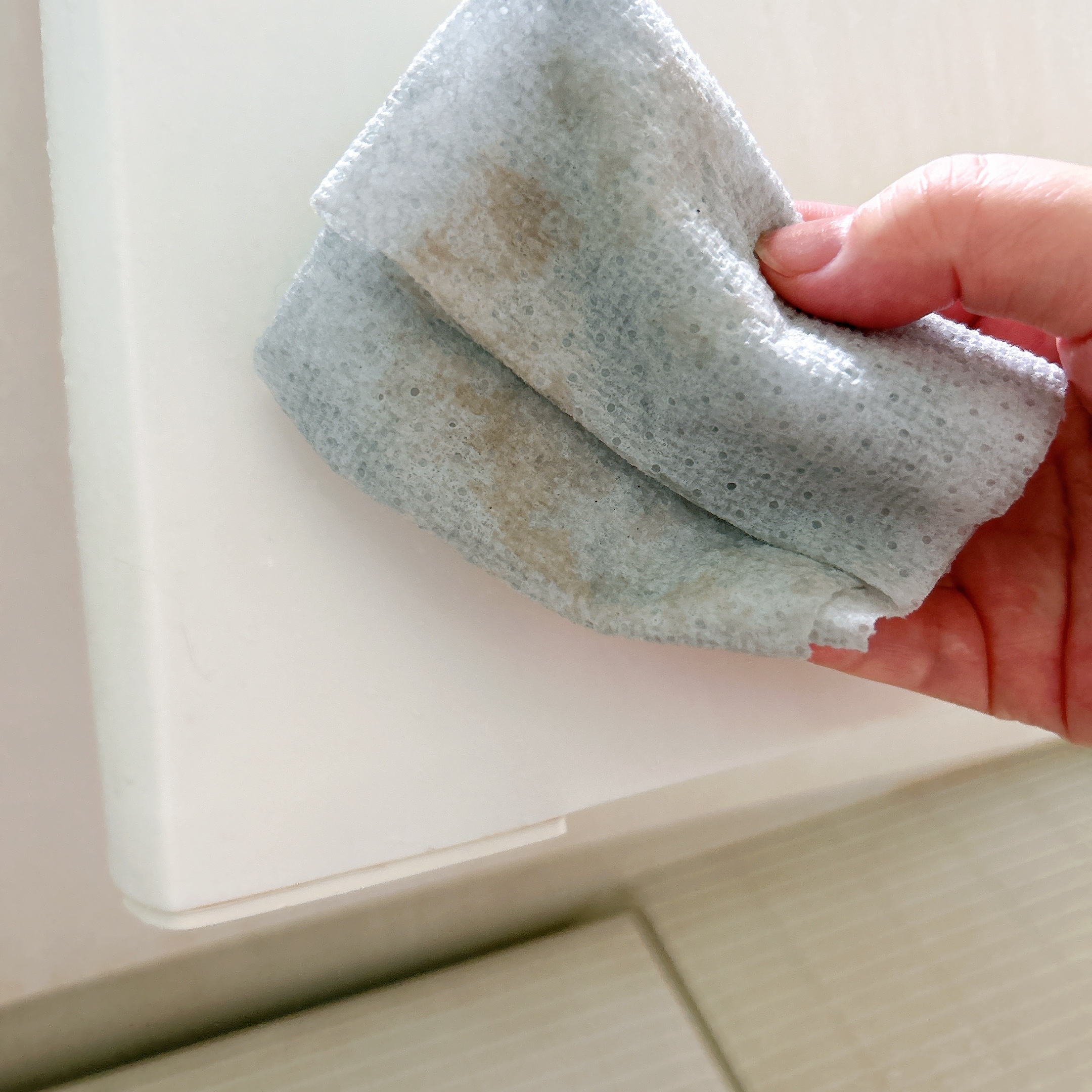 無印良品のおすすめ掃除グッズ「水回りの汚れ用 掃除シート」