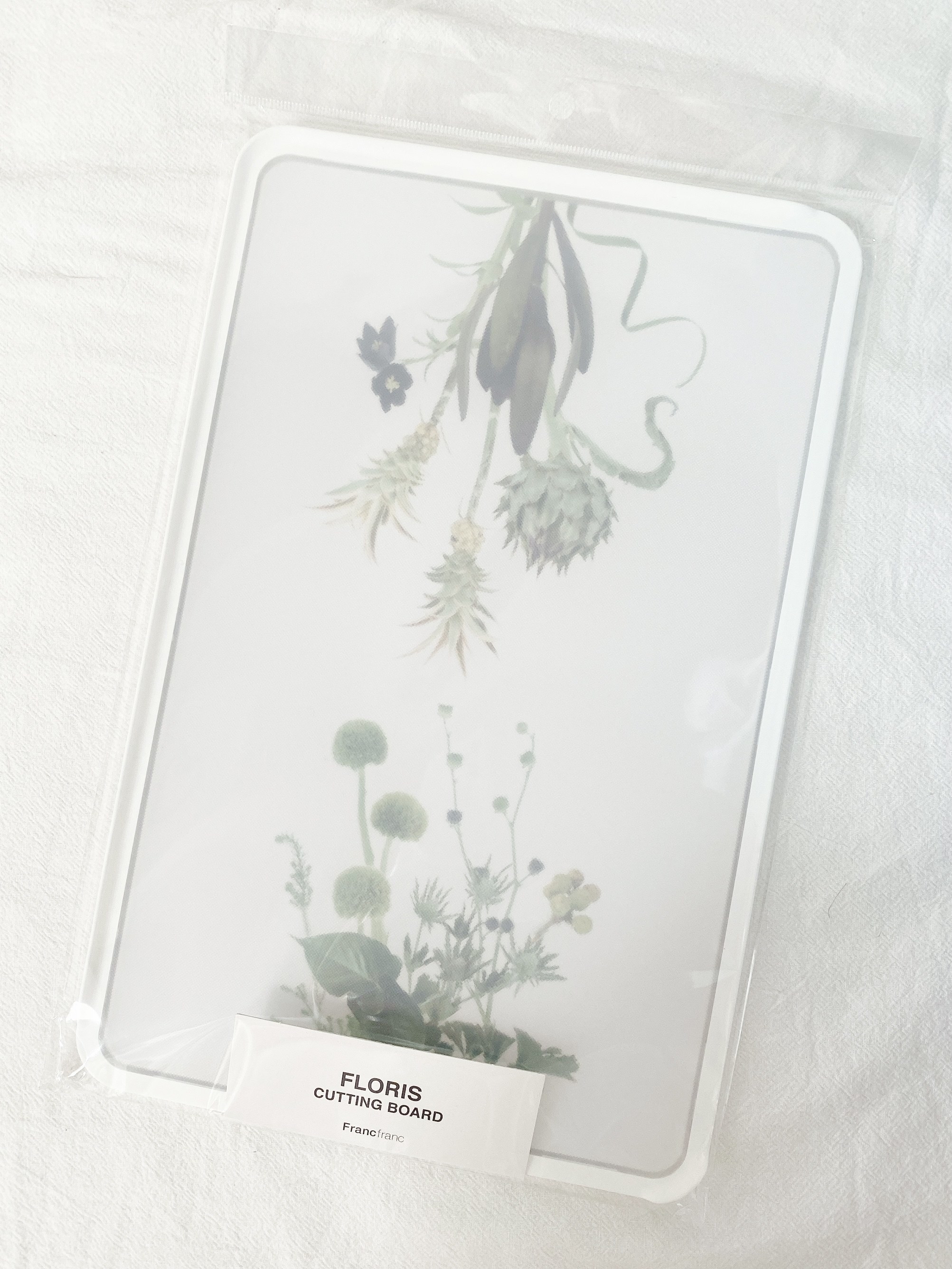 Francfranc(フランフラン)のおすすめキッチン雑貨「フロリス カッティングボード グリーン」