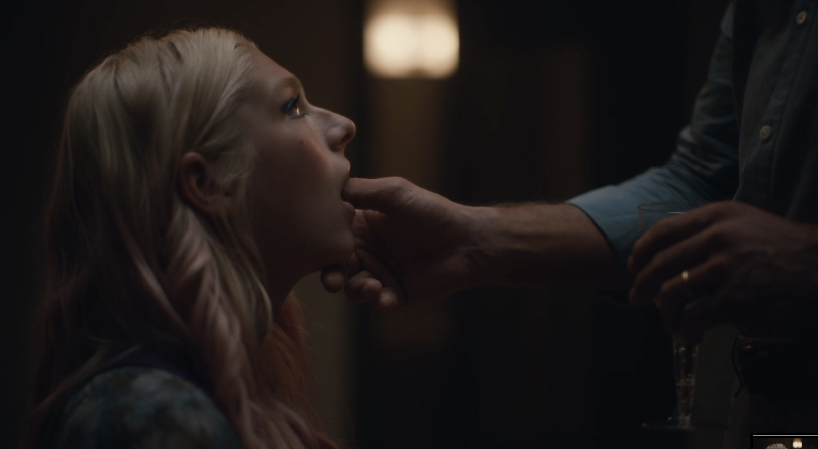 Hunter Schafer and Eric Dane in &quot;Euphoria&quot;