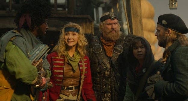 A scene from "Time Bandits"