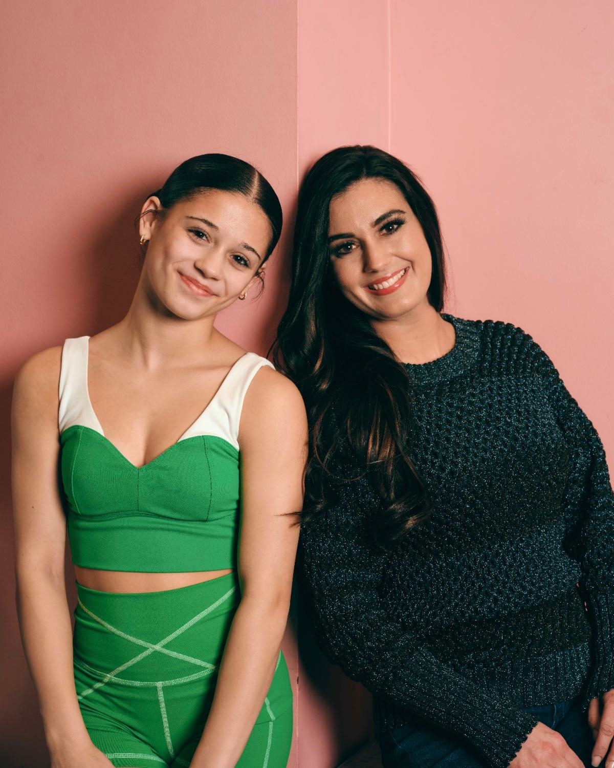 Audrey (13) and mom, Tammi from the cast of Dance Moms