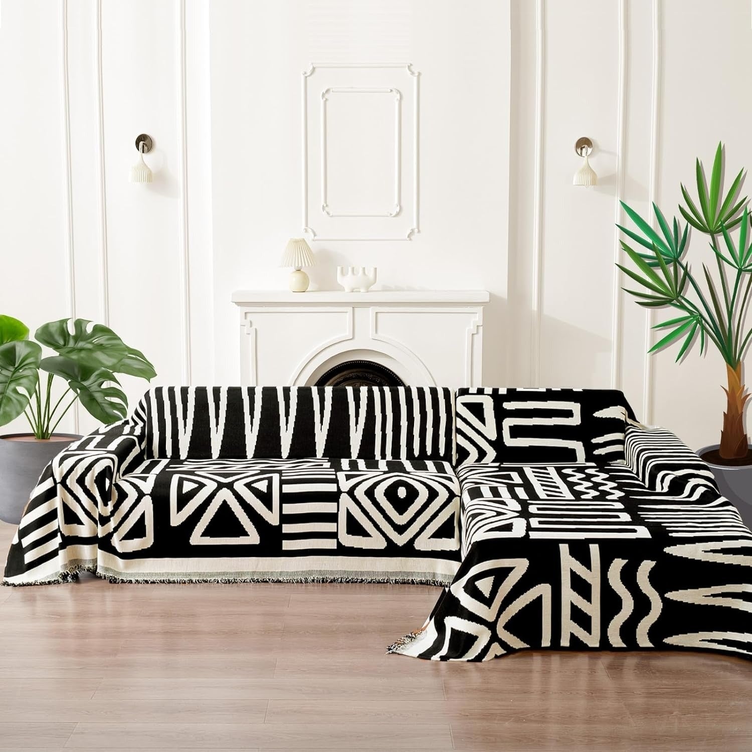 Patterned Sectional 32 Best Sectional Couch Covers To Protect Your Sofa