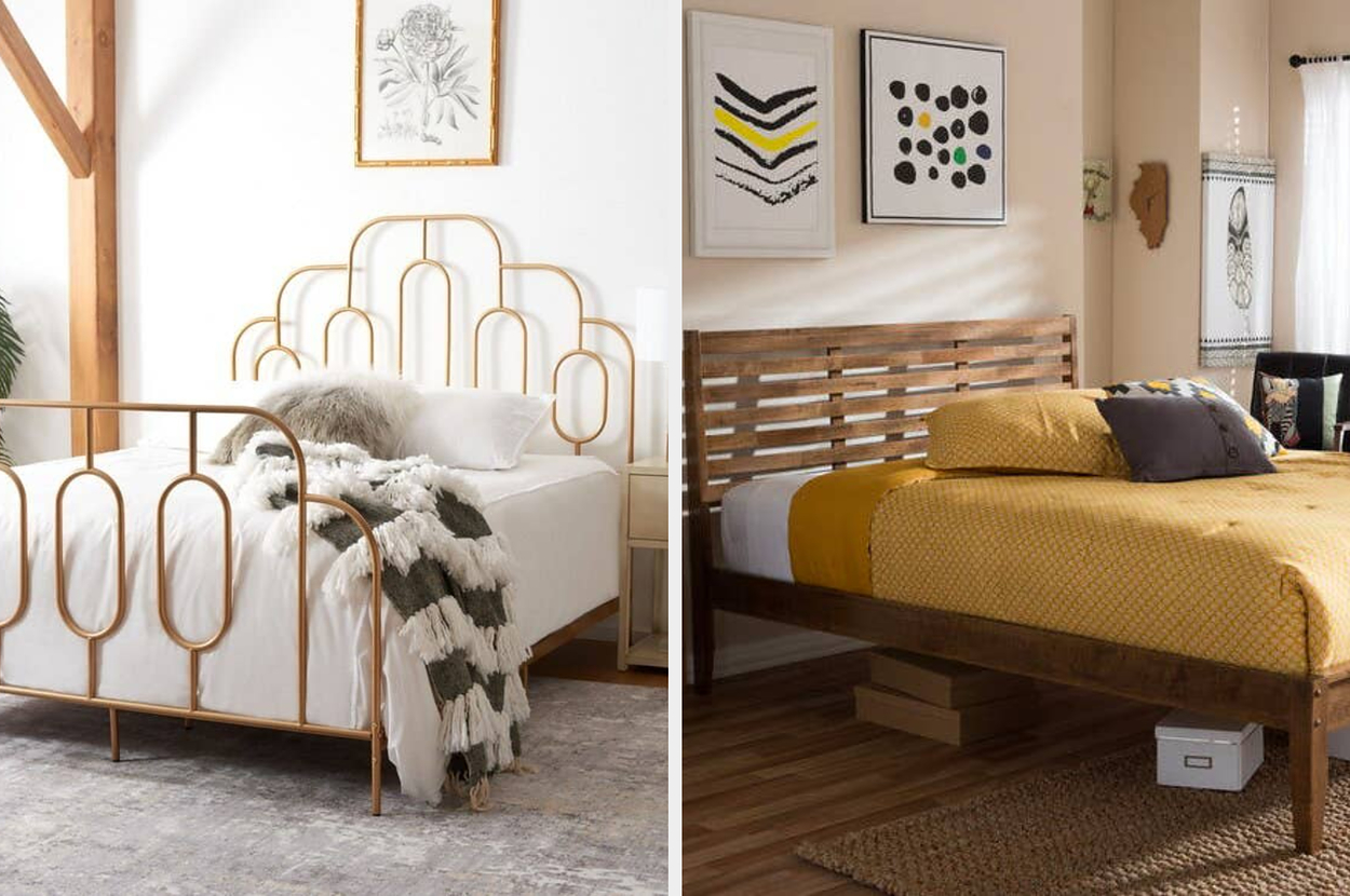 34 Best Cheap Bed Frames That Look Good Too