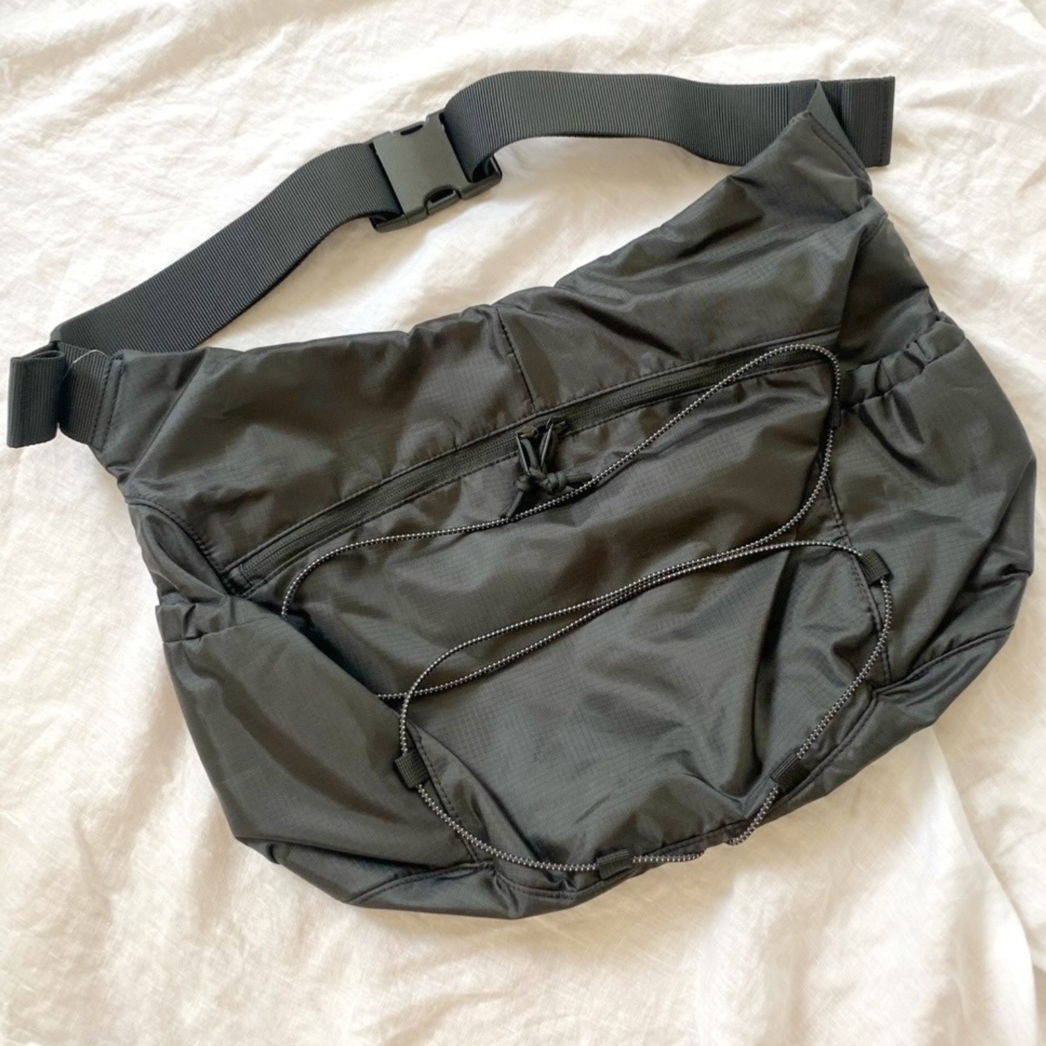 GUのオススメアイテム「リップストップメッセンジャーバッグ+E」